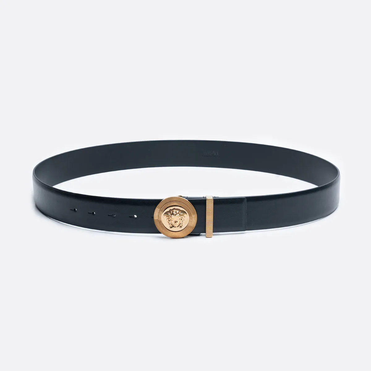 1003873 DVTP1 1B00V VERSACE BLACK MEN BELT