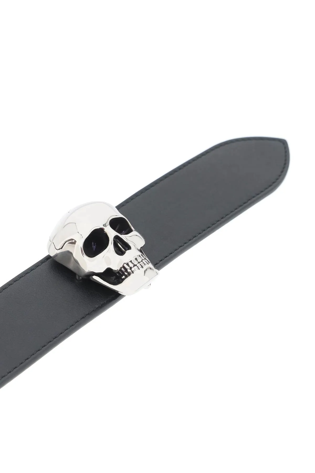 Alexander mcqueen skull 3d belt