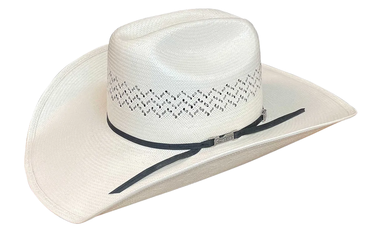 AMERICAN HAT 20X CATTLEMAN STRAW HAT