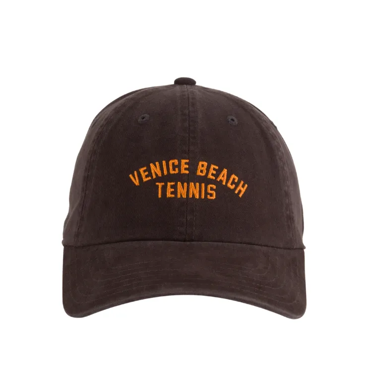 American Needle Venice Beach Tennis Raglan Ball Park Cap - Black