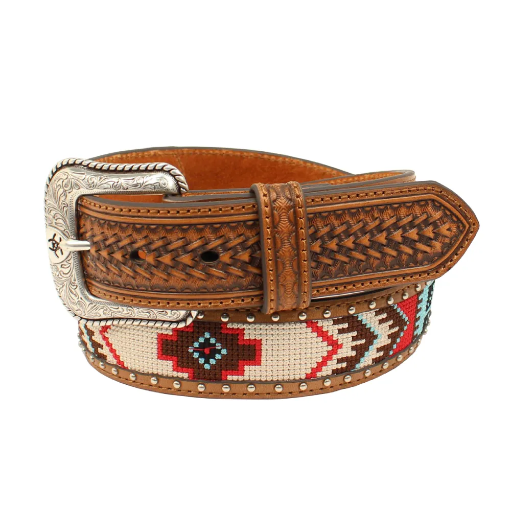 Ariat Mens Aztec Beaded Belt - A1033297