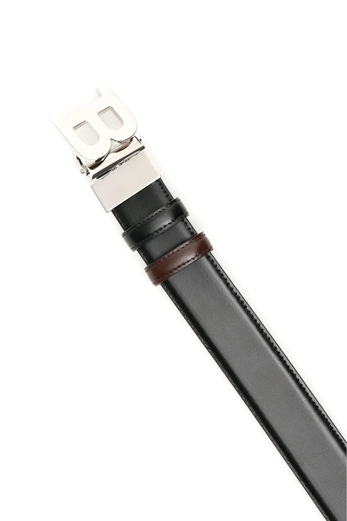 Bally reversible b buckle belt