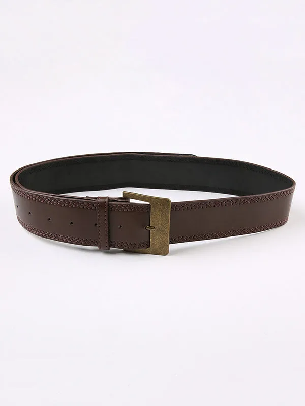 Belt Buckle Geometric Belts