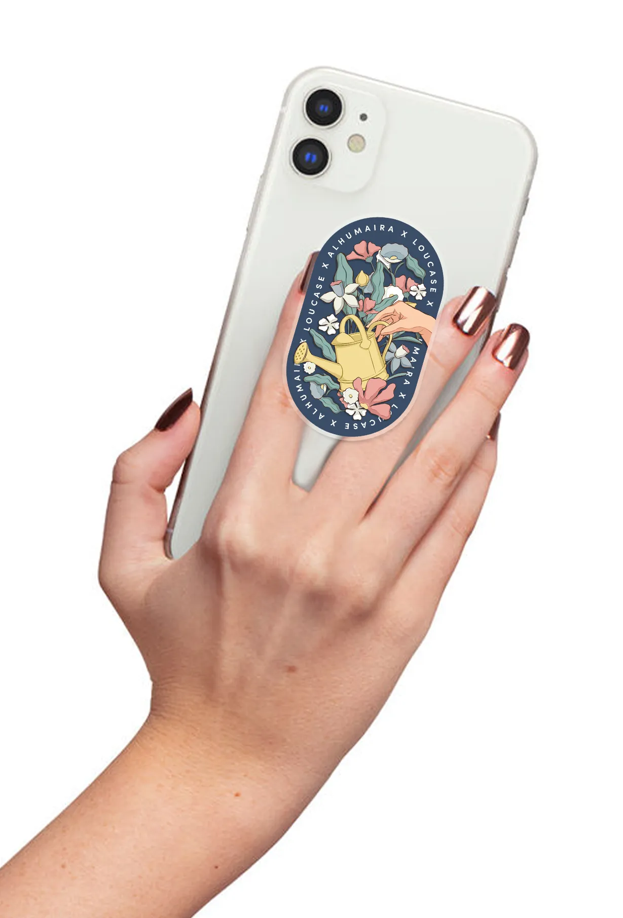 Blooming Day - GRIPUP™ Alhumaira x Loucase Limited Edition Phone Grip | LOUCASE