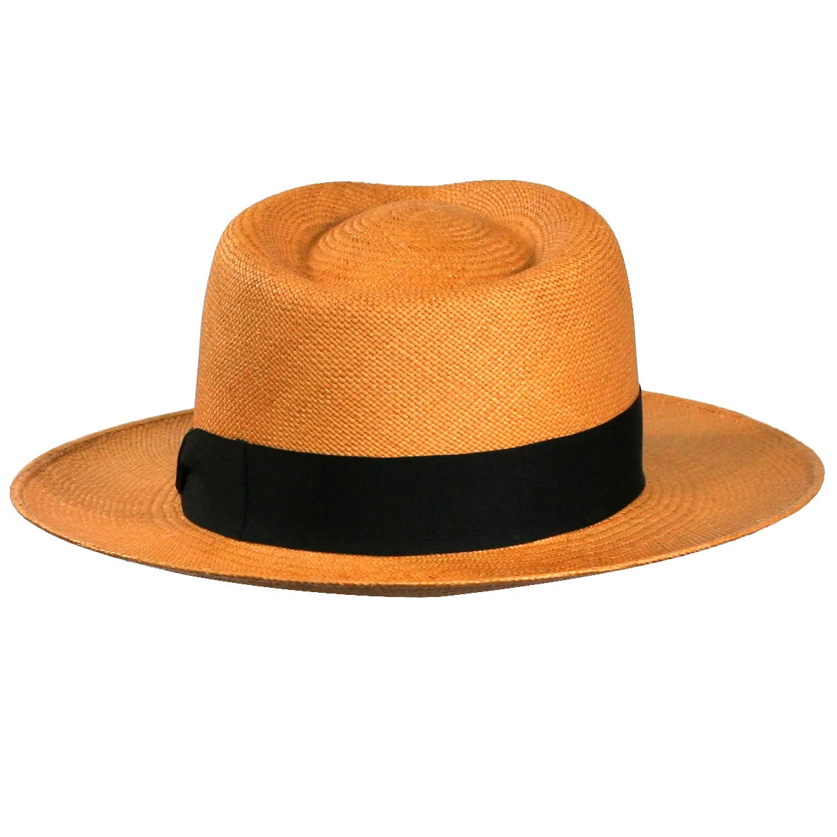 Bogart Handwoven Authentic Panama Fedora by Levine Hat Co.