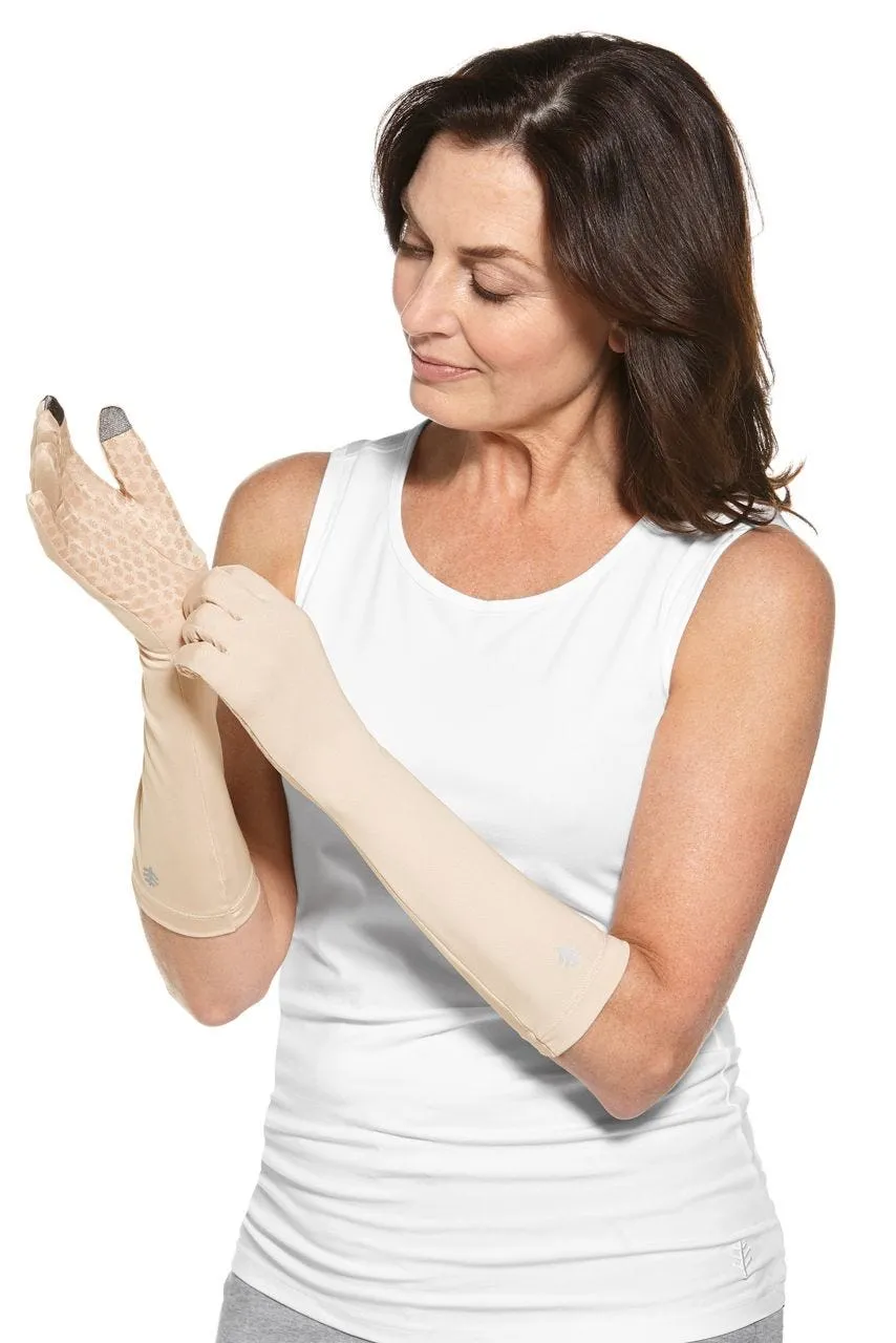 Bona UV Mid Length Gloves | Beige