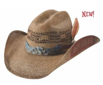 Bullhide Bucking Chute Straw Cowboy Hat Style 5030