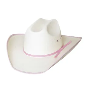 Bullhide Lil Pardner Collection Lucky Eight Off White Cowboy Hat Style 2811P