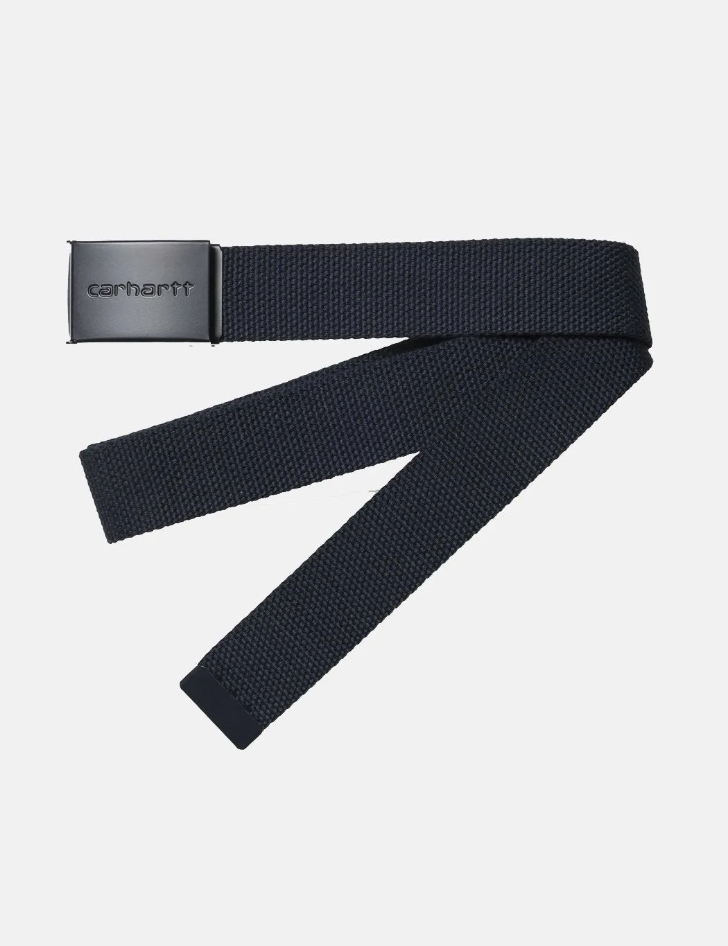 Carhartt-WIP Clip Belt Canvas (Tonal) - Dark Navy Blue