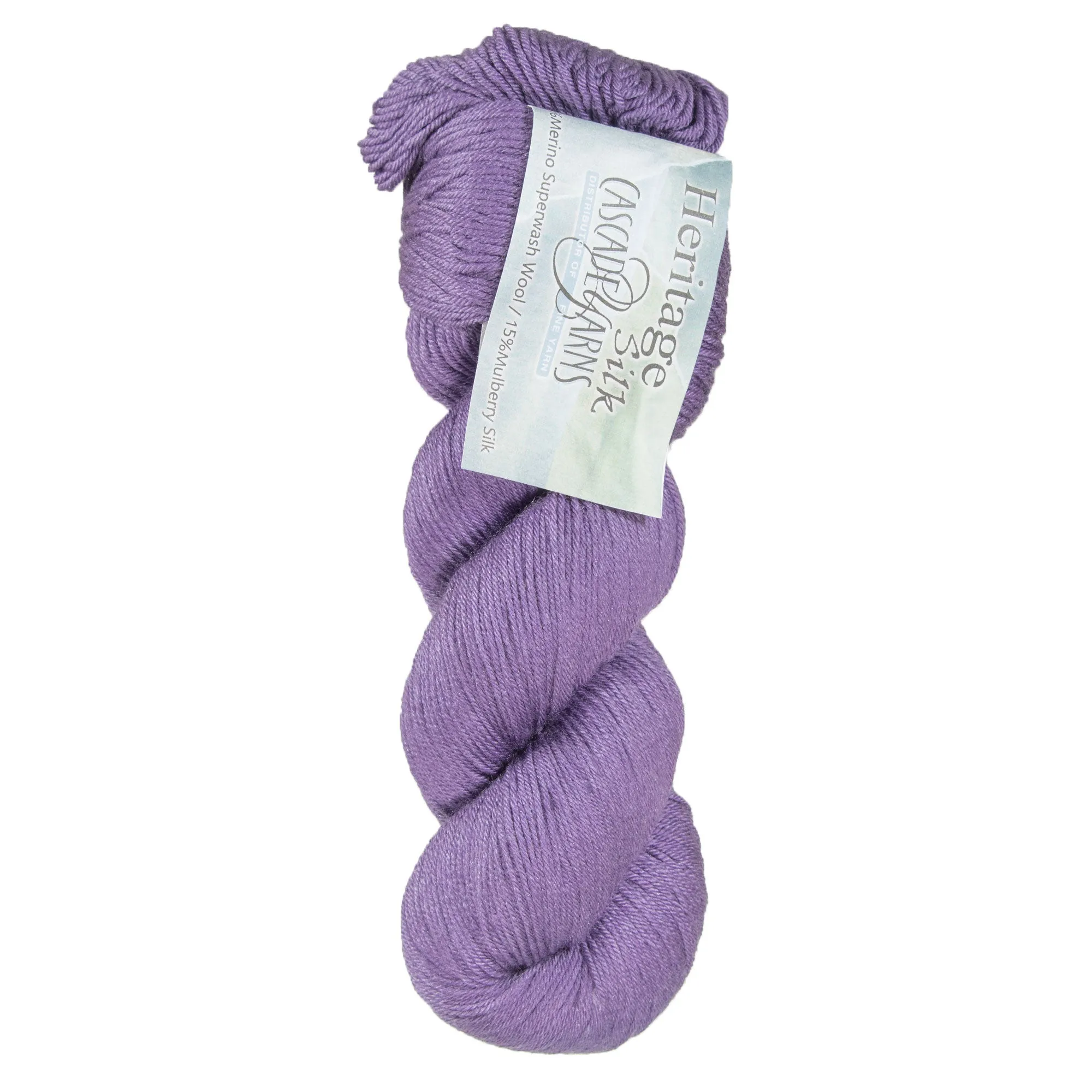 Cascade Yarns Heritage Silk Yarn - 5711 Chalk Violet