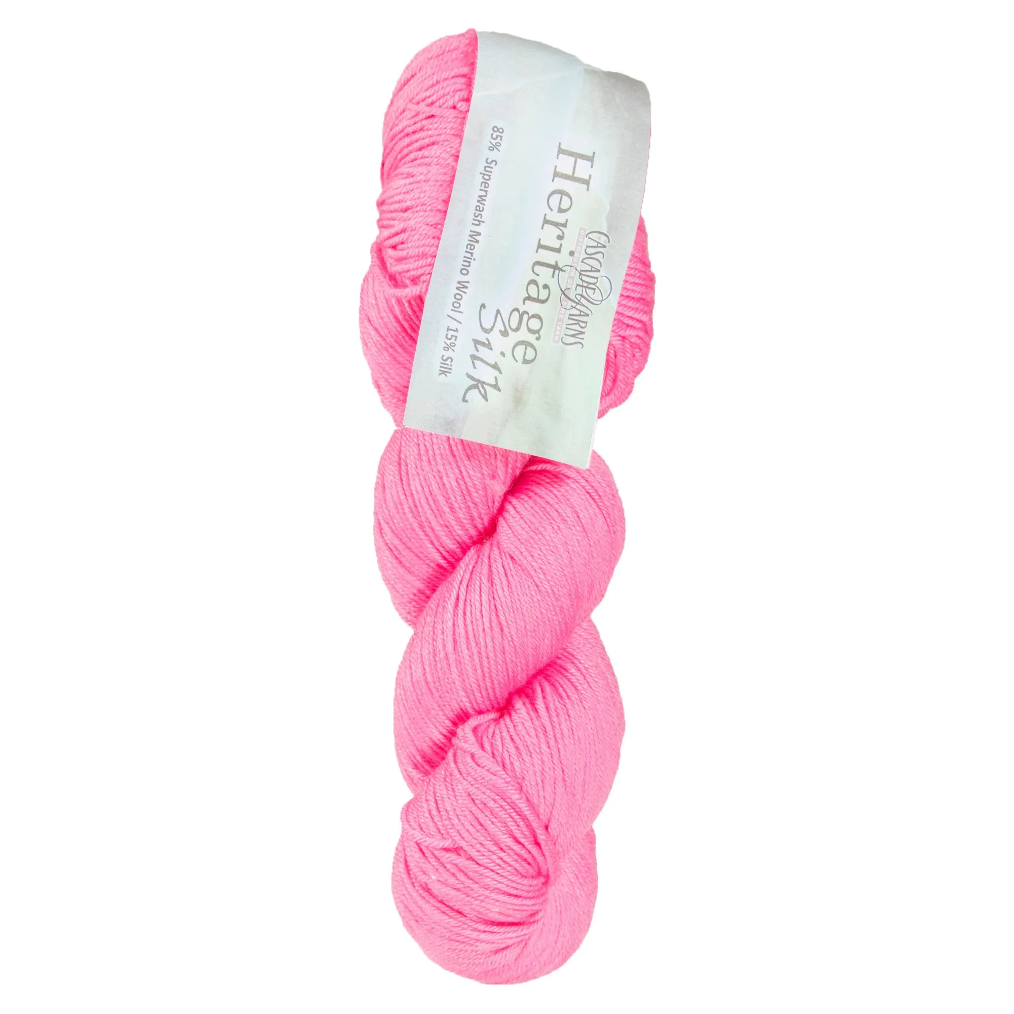 Cascade Yarns Heritage Silk Yarn - 5748 Pink Carnation