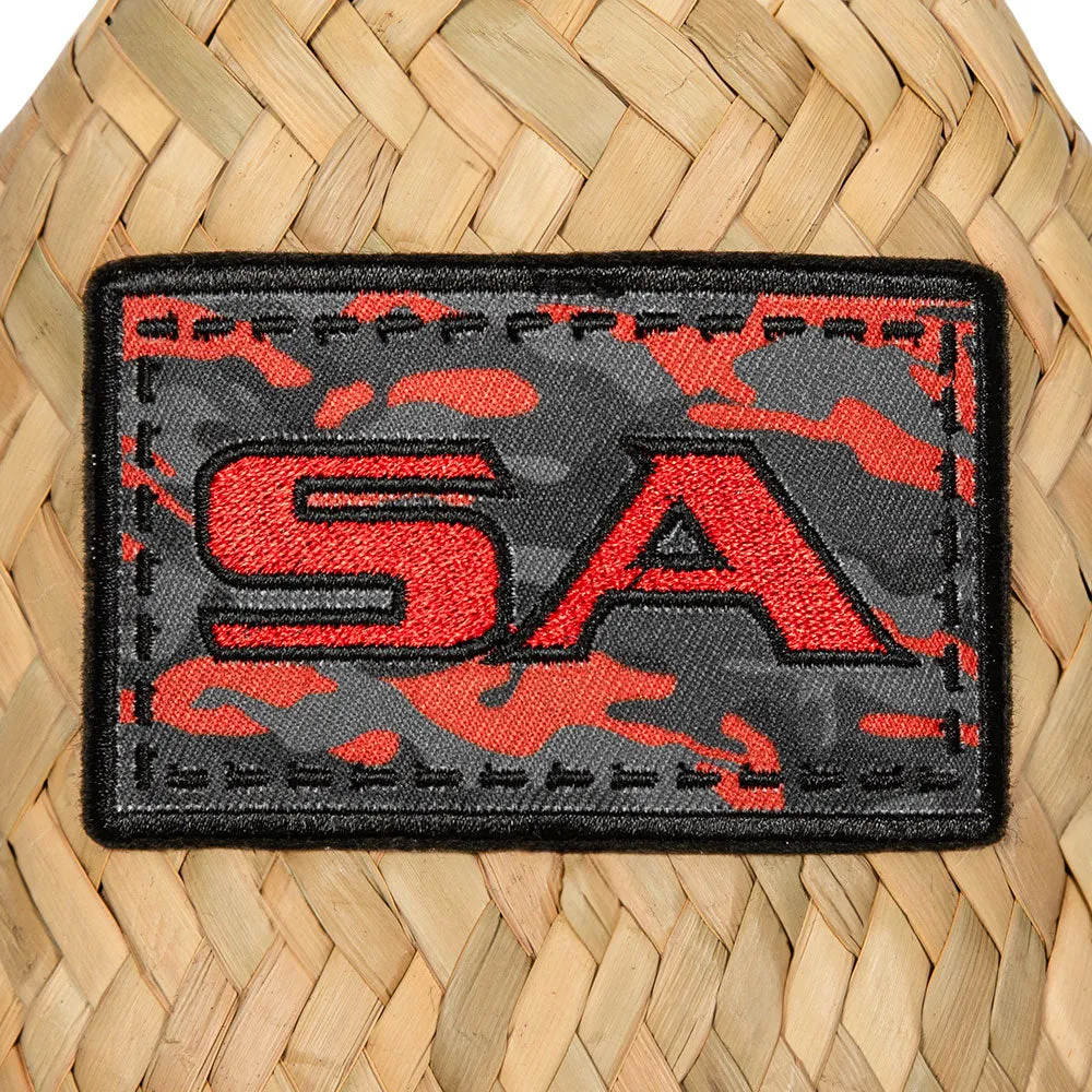 Classic Straw Hat | Fire Military Camo