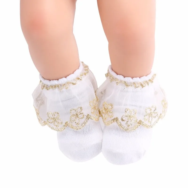 Deluxe Lacy Socks