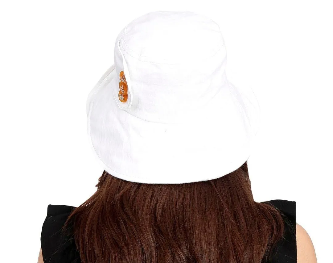 FabSeasons Foldable White Beach Cloche