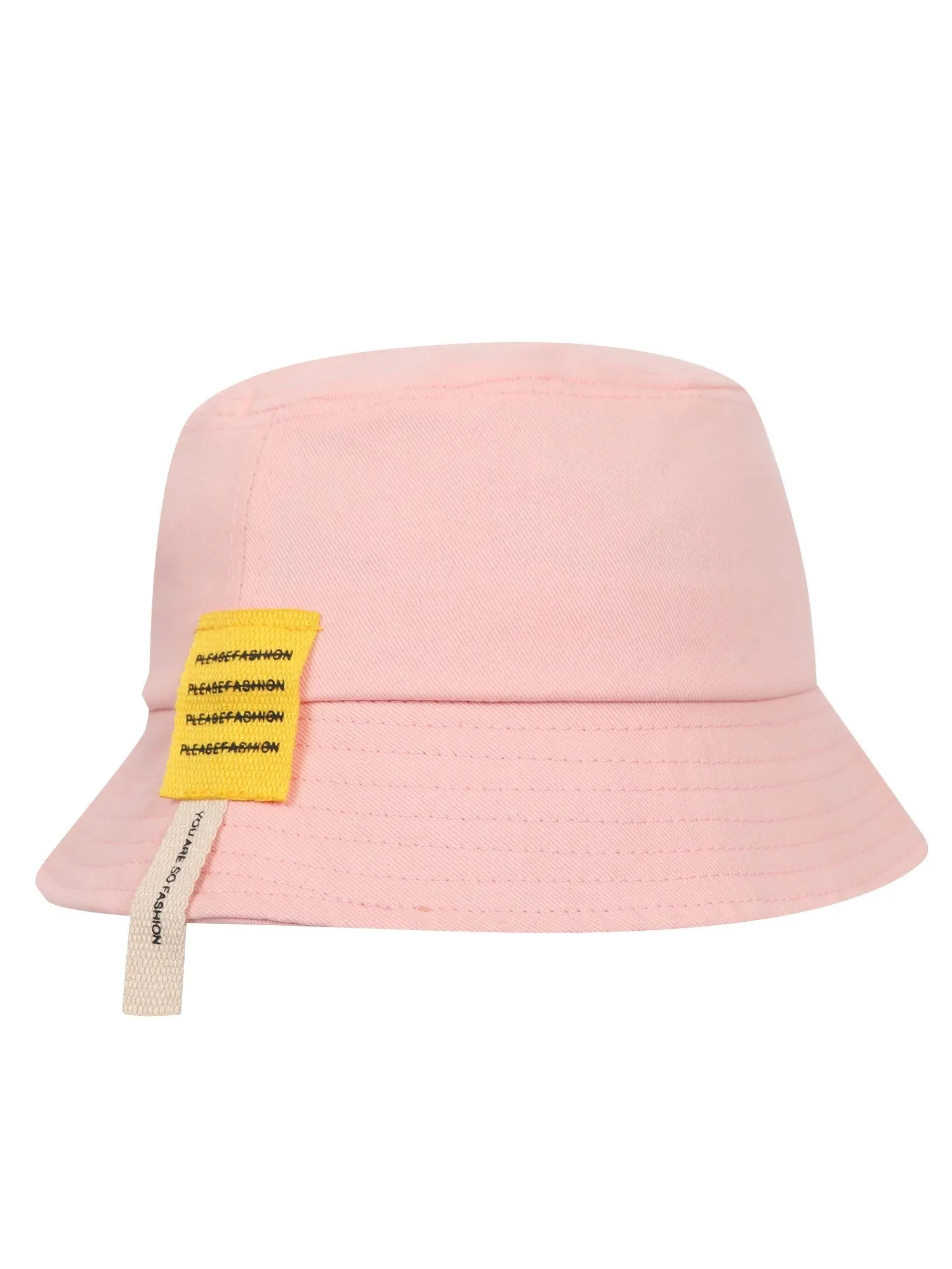 FabSeasons PLEASEFASHION Kids Cotton Bucket Cap/Hat for Sun Protection with Adjustable Fit (3-8 Years)