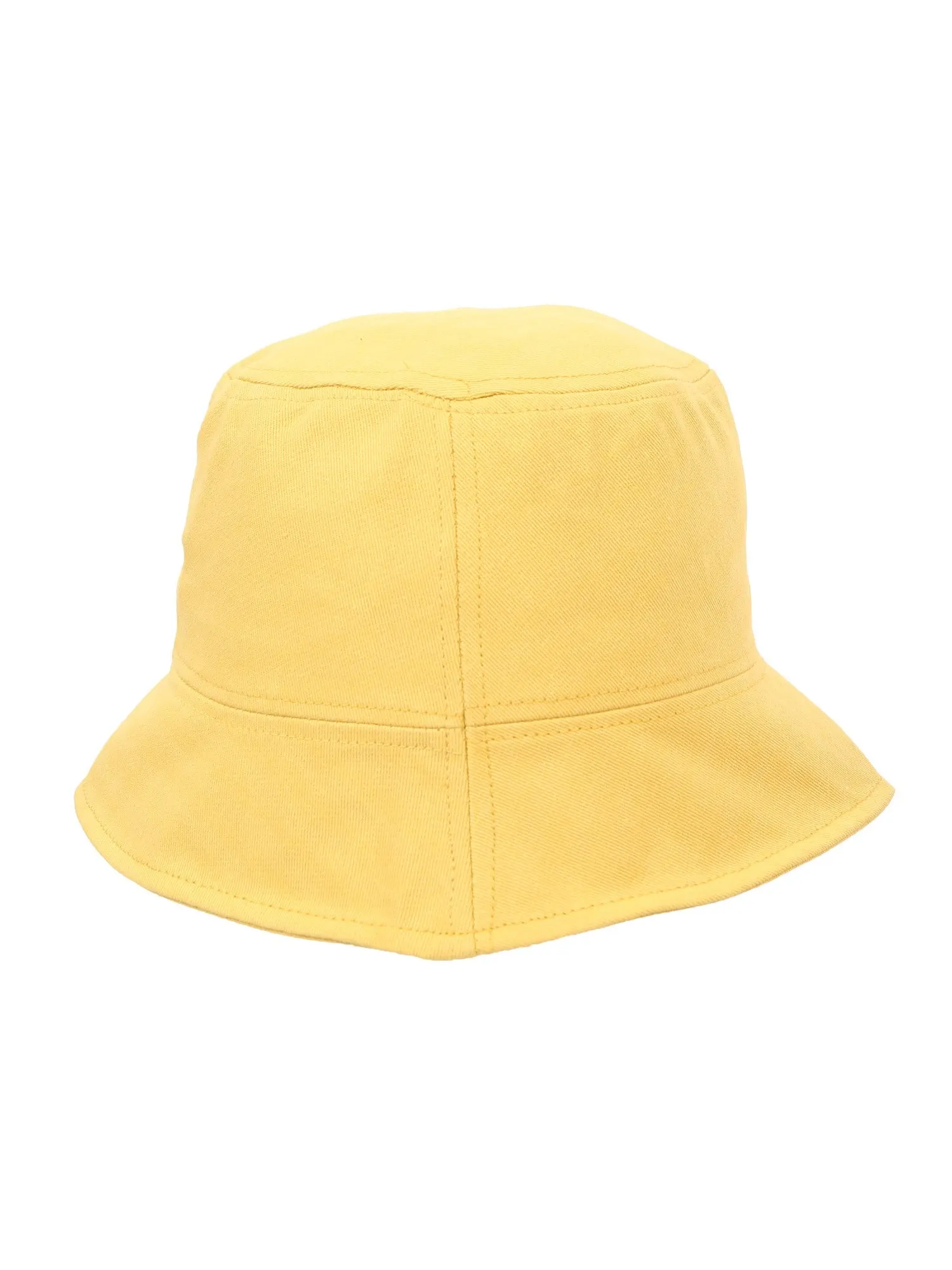 FabSeasons RESCUE Solid Yellow Cotton Bucket Hats/Fisherman Caps for Men & Women