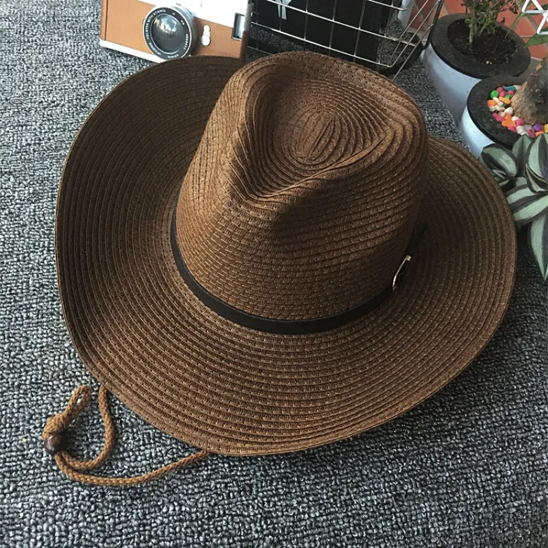 Foldable Woven Straw Hat