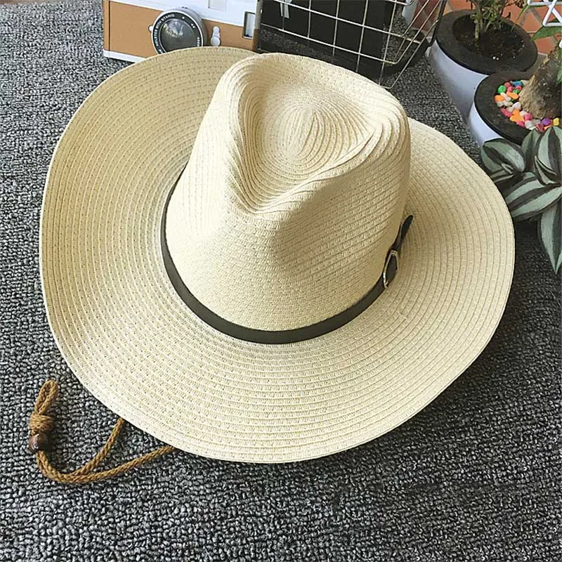 Foldable Woven Straw Hat