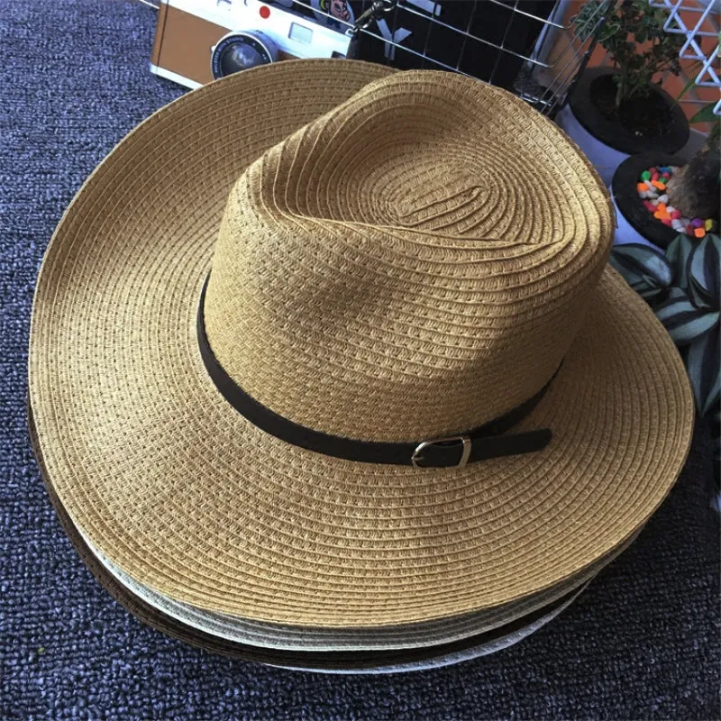 Foldable Woven Straw Hat