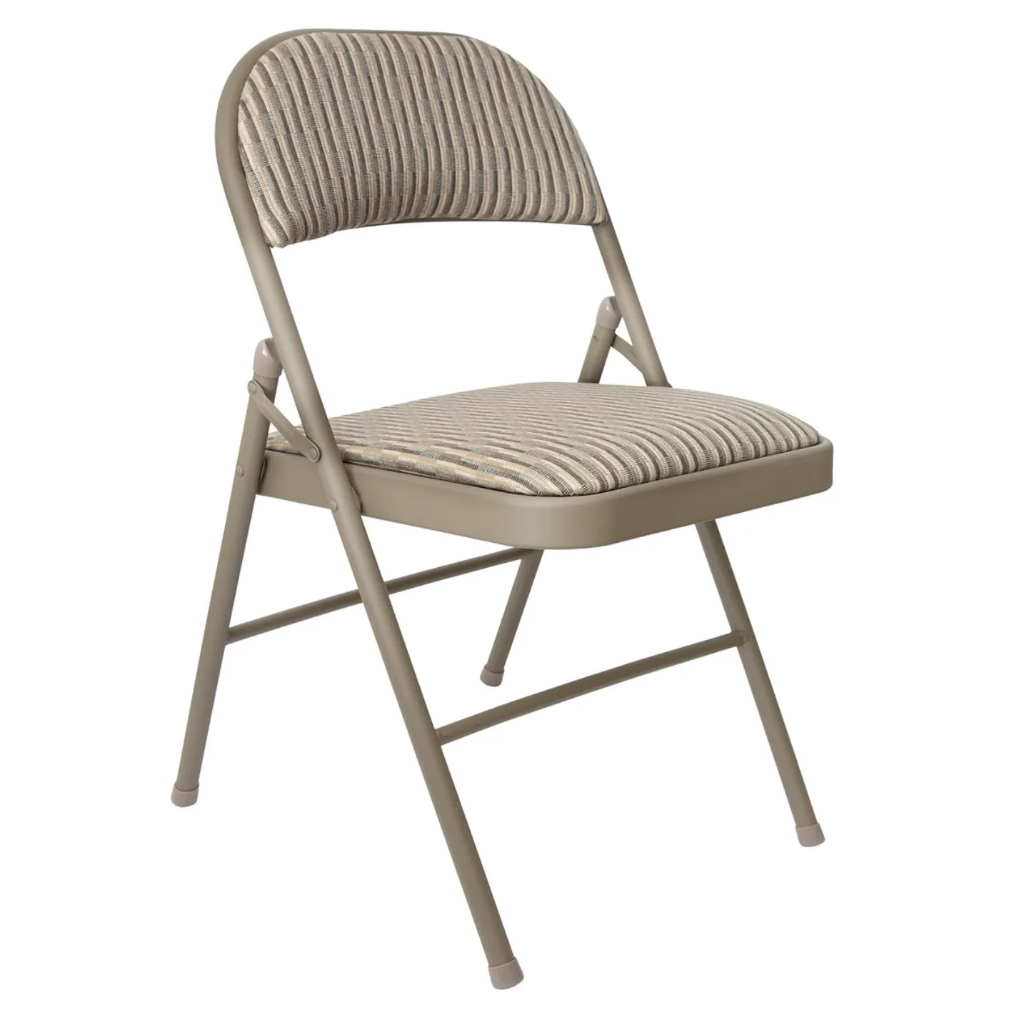 Folding Fabric Office Dining Chair - Grey