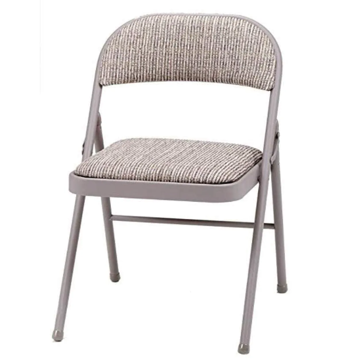 Folding Fabric Office Dining Chair - Grey