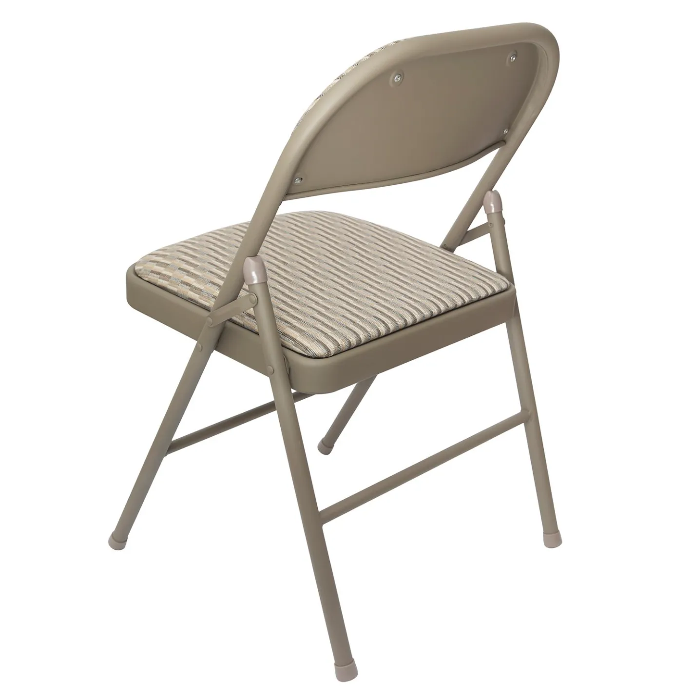 Folding Fabric Office Dining Chair - Grey