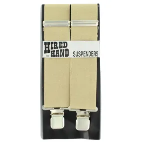 Hired Hand Tan Suspenders by Nocona N8510008