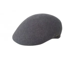 Jacaru Hats Aston Wool Drivers Cap - Grey