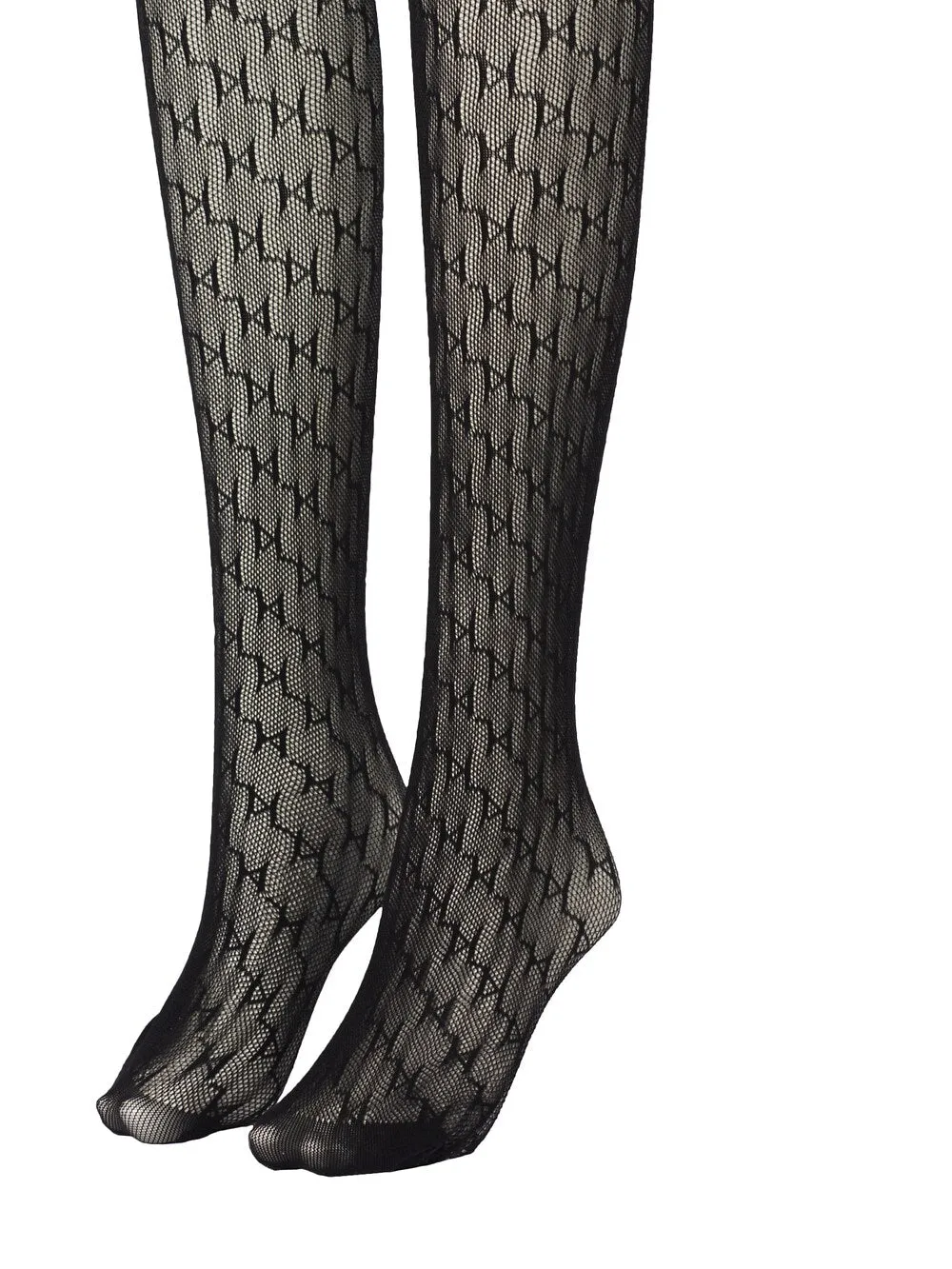 Karl Lagerfeld thin tights, black