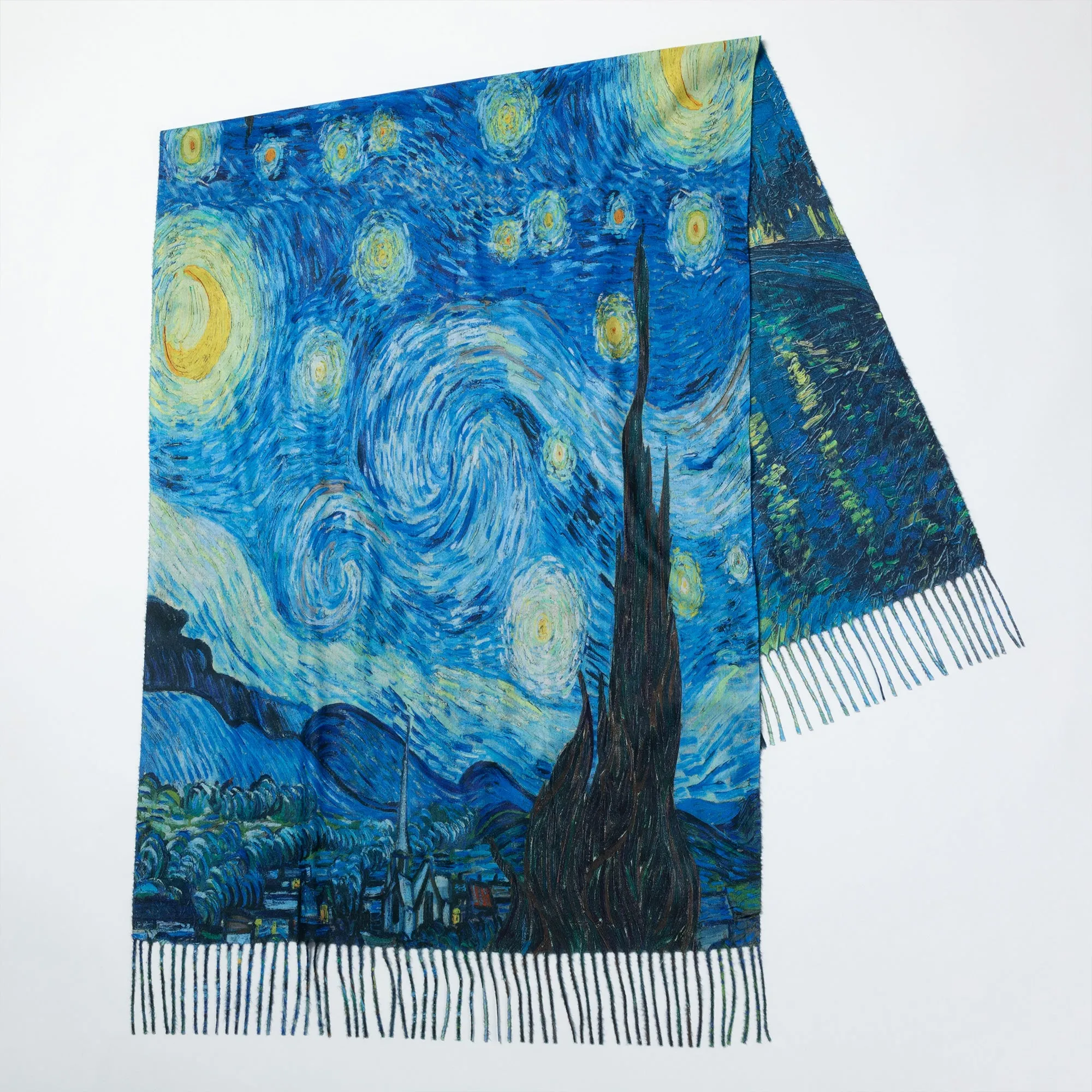 Museum Collection Artistic Double Sided Print Scarf