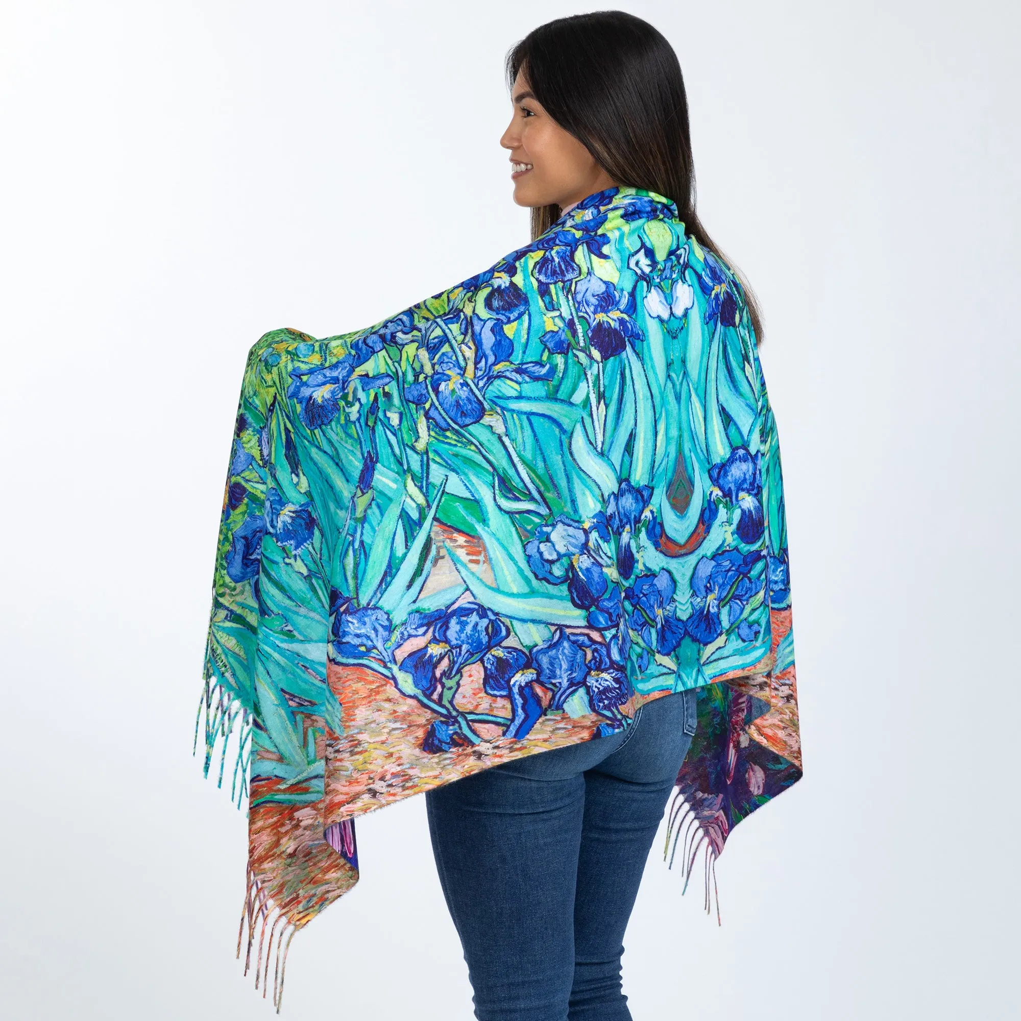 Museum Collection Artistic Double Sided Print Scarf