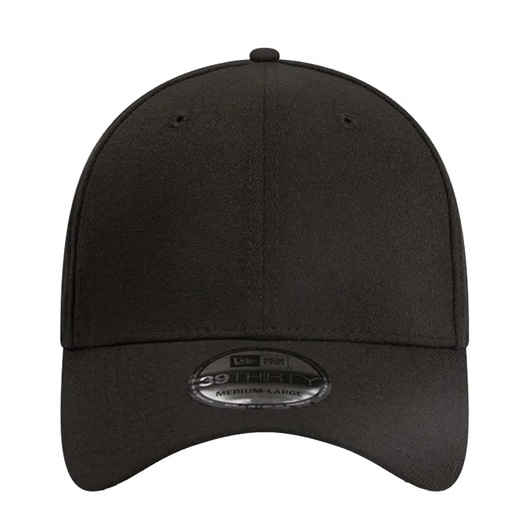 New Era Blank 39THIRTY Cap - Black