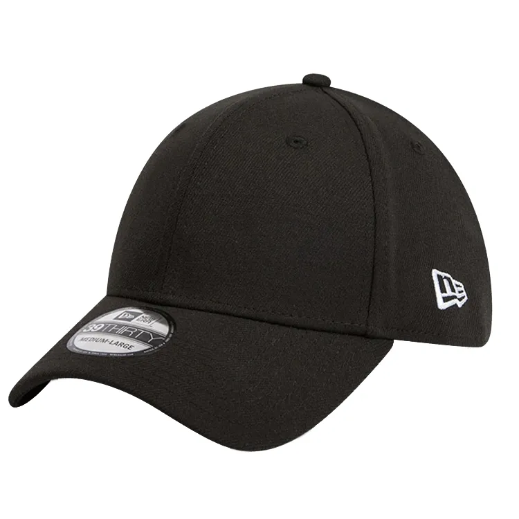 New Era Blank 39THIRTY Cap - Black