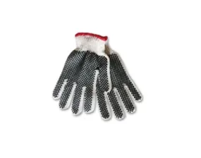 Poly Knit Glove, Dots 2 Sides