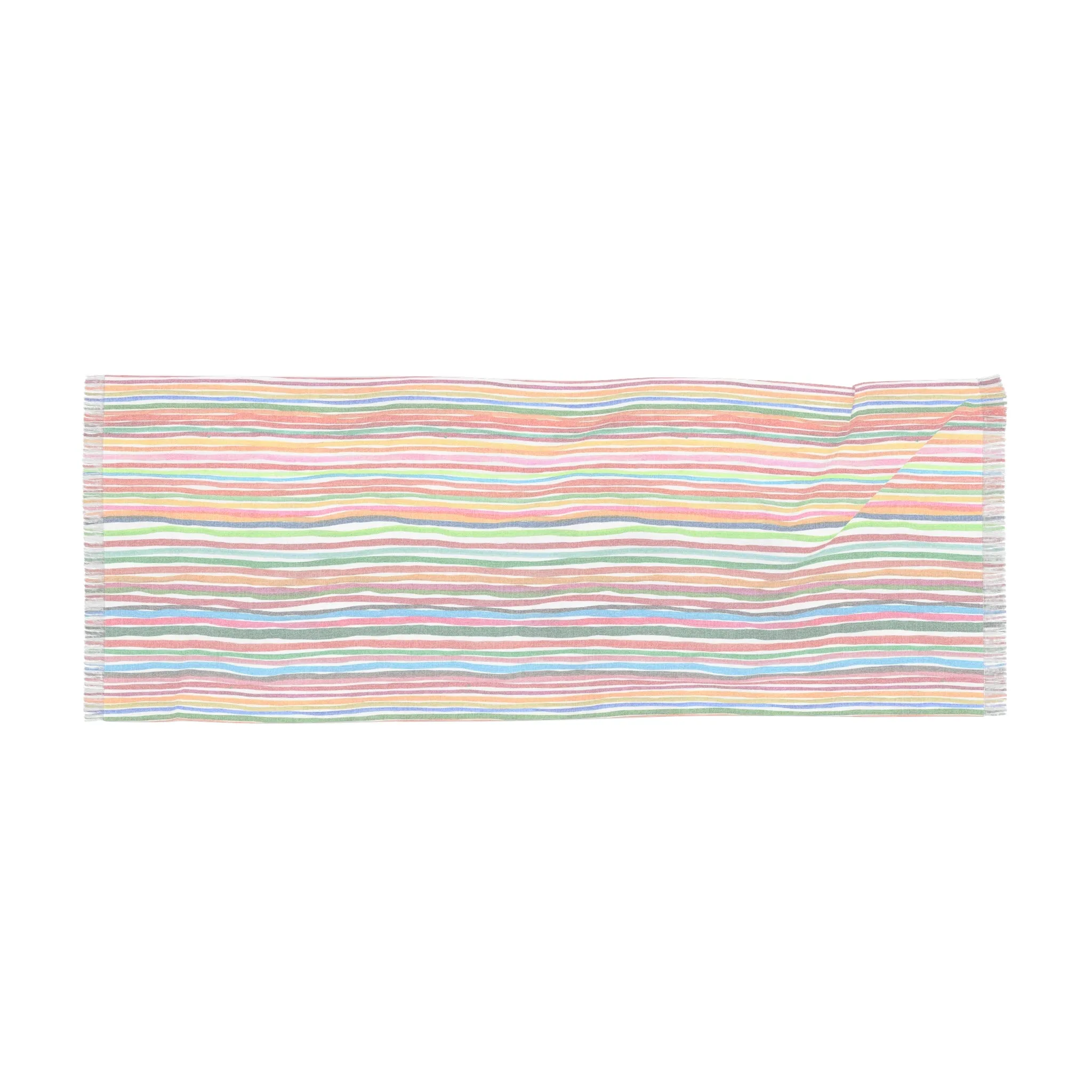 Popsicle Stripe Lightweight Scarf