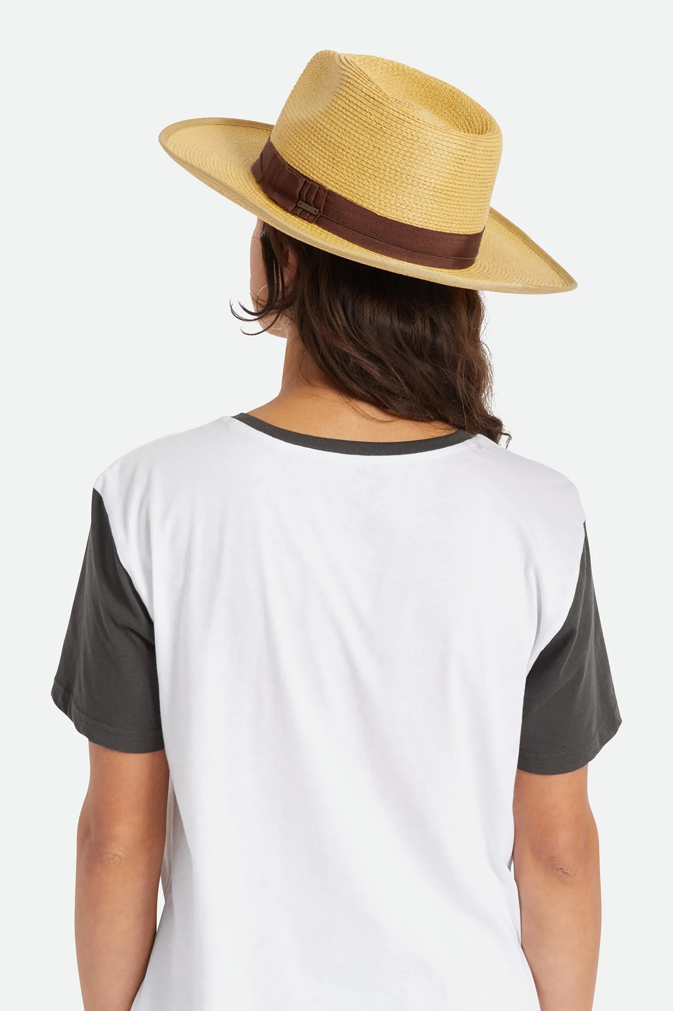 Reno Straw Fedora - Tan