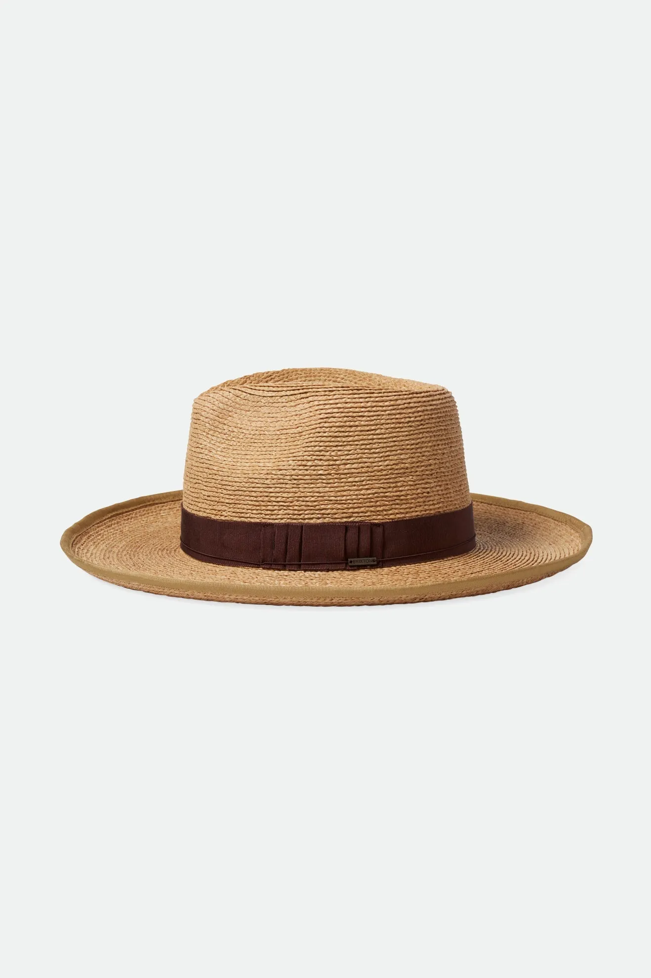 Reno Straw Fedora - Tan