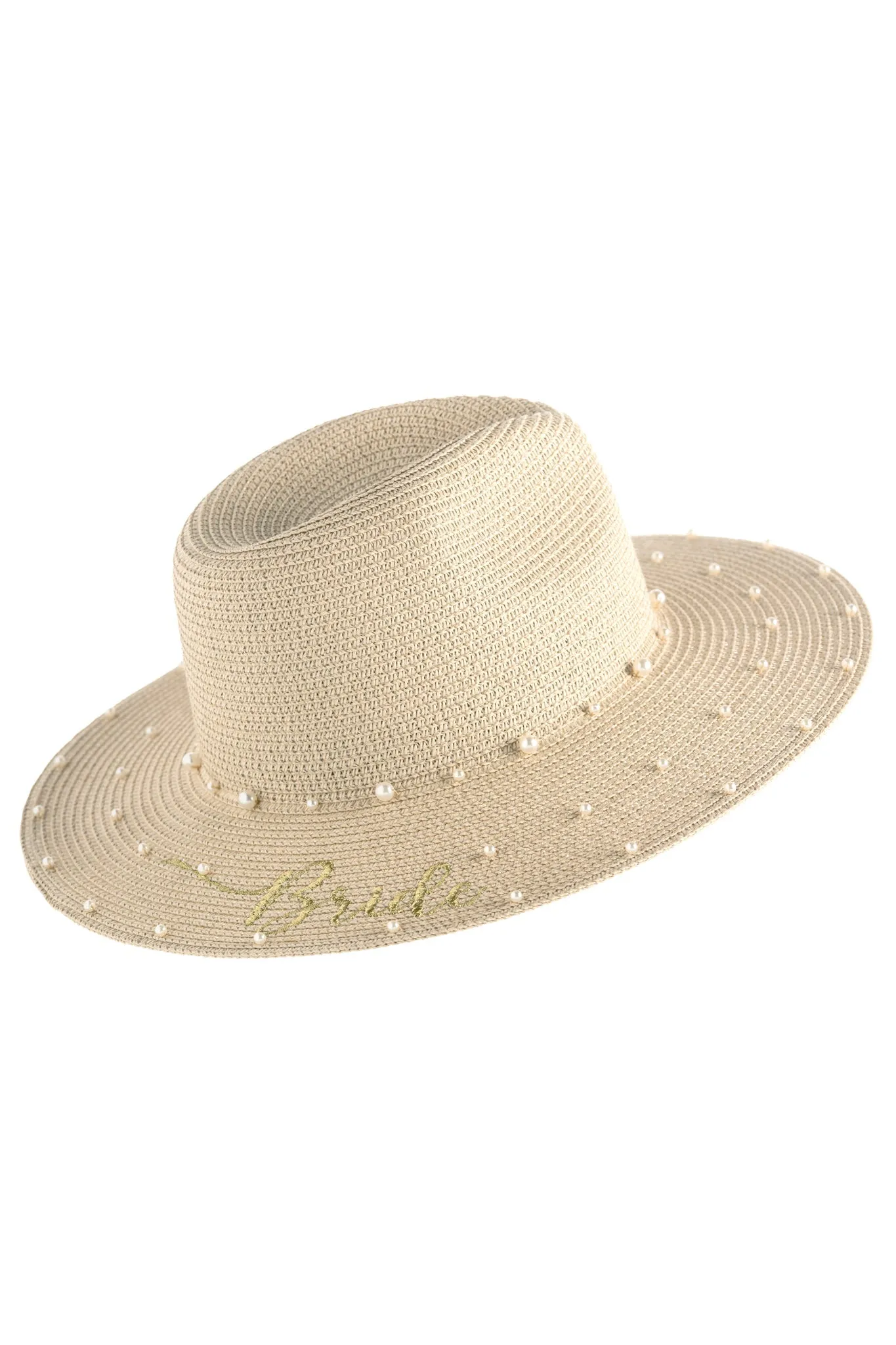 Shiraleah "Bride" Pearl Hat, Natural