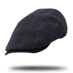 Stanton Glen Plaid Ivy Cap - Black