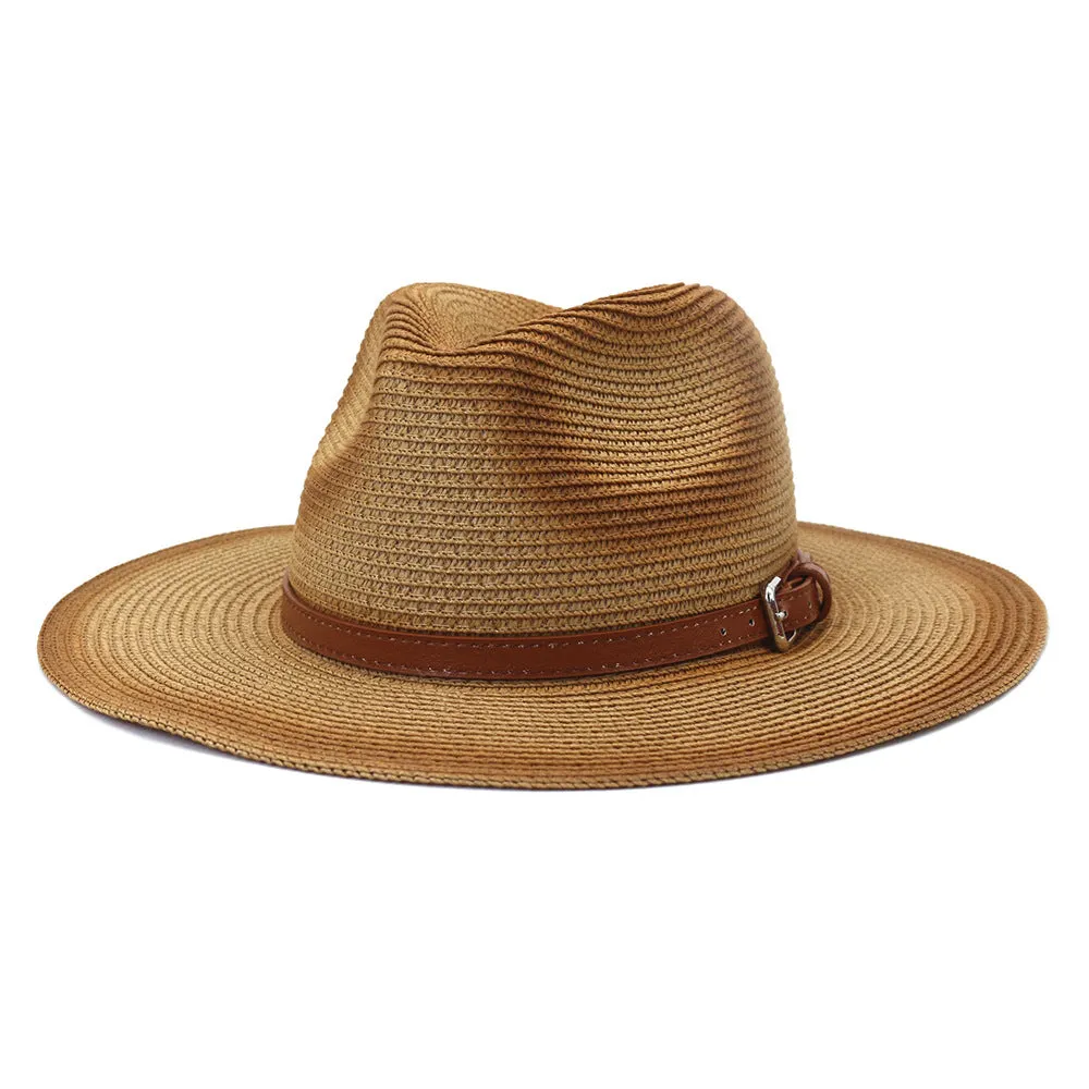 Straw Cowboy Hats Spray Paint Beach Hat New Outdoor Straw Hat