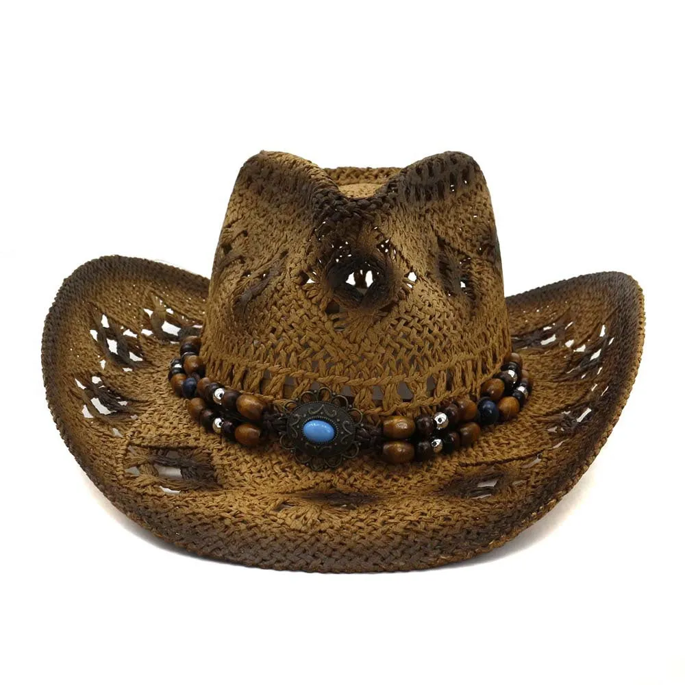 Straw Cowboy Hats Straw Cowboy Hat Seaside Beach Hat