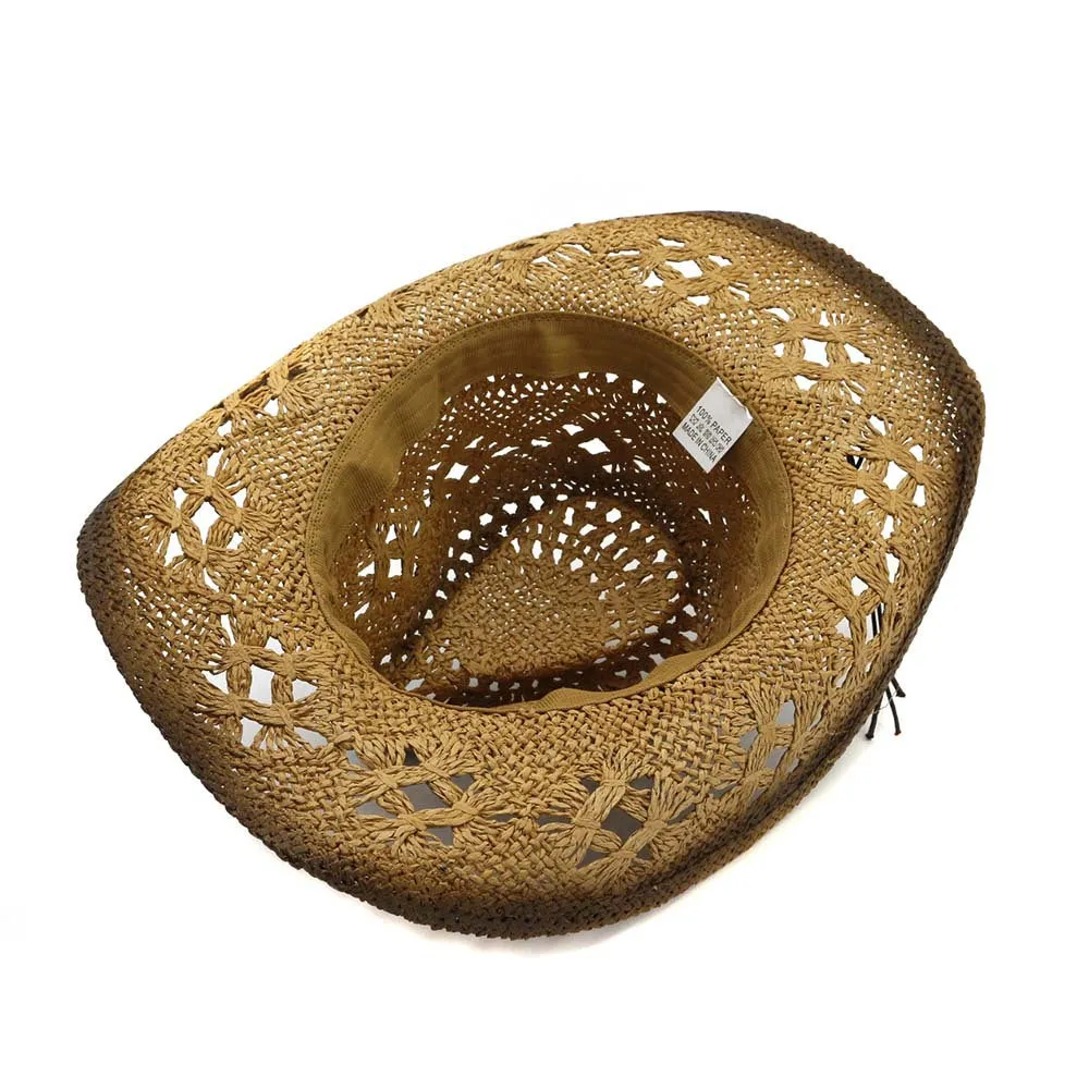 Straw Cowboy Hats Straw Cowboy Hat Seaside Beach Hat