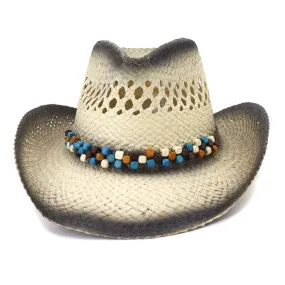 Straw Cowboy Hats Straw Cowboy Hat Spring and Summer Outdoor Travel