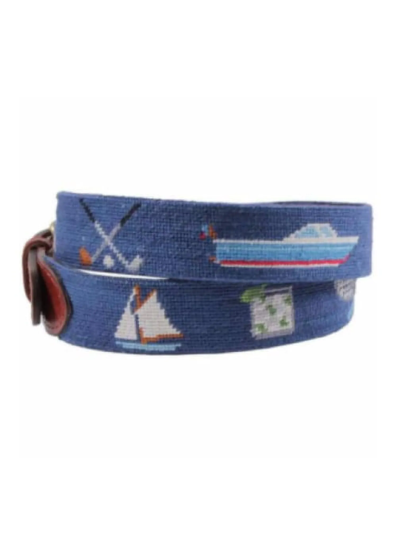 SUMMER PREP NEEDLEPOINT BELT