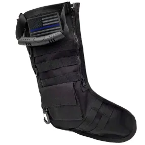 Thin Blue Line Christmas Tactical Stocking