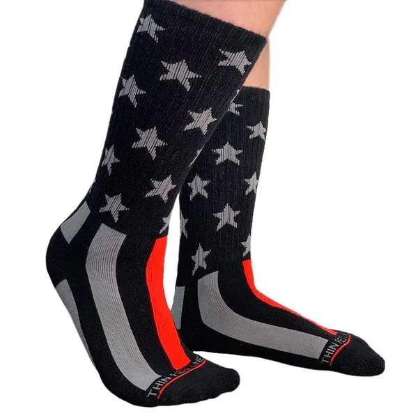 Thin Red Line Flag Performance Socks