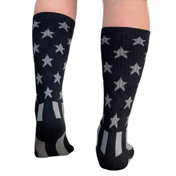 Thin Red Line Flag Performance Socks