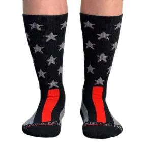 Thin Red Line Flag Performance Socks