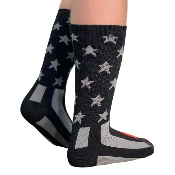 Thin Red Line Flag Performance Socks