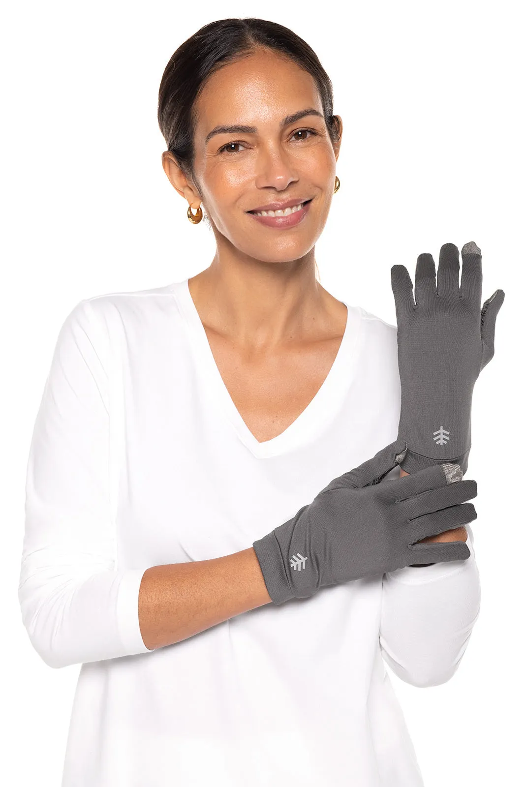 Unisex Gannett UV Gloves  |  Charcoal